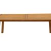 Jardin Miliboo | Table De Jardin Extensible Rallonges Int Gr Es En Bois Massif L210-300 Cm Mayel