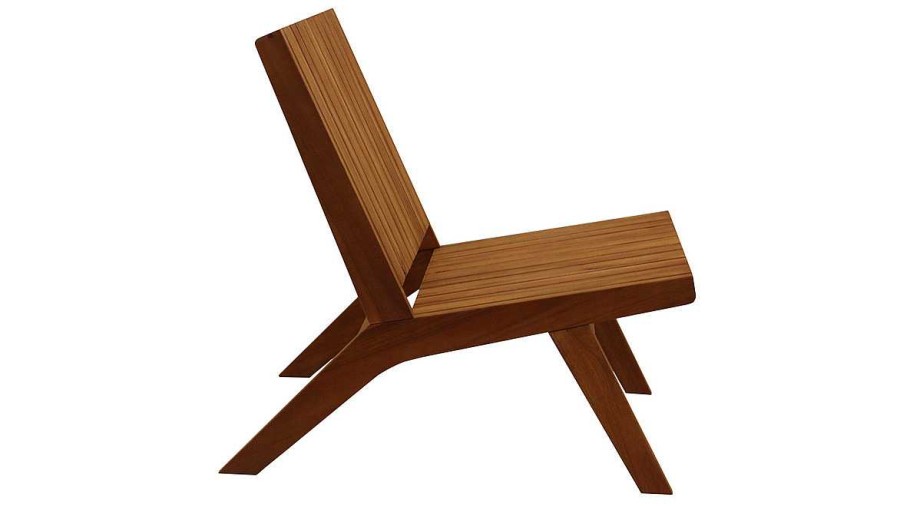 Jardin Miliboo | Fauteuil De Jardin En Bois Massif Tidak