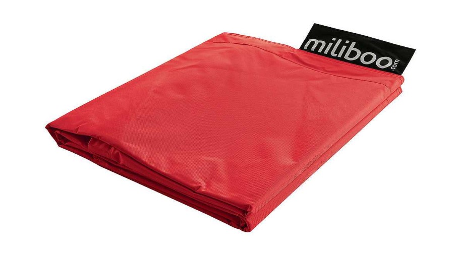 Canap & Fauteuil Miliboo | Housse De Pouf G Ant Rouge Big Milibag