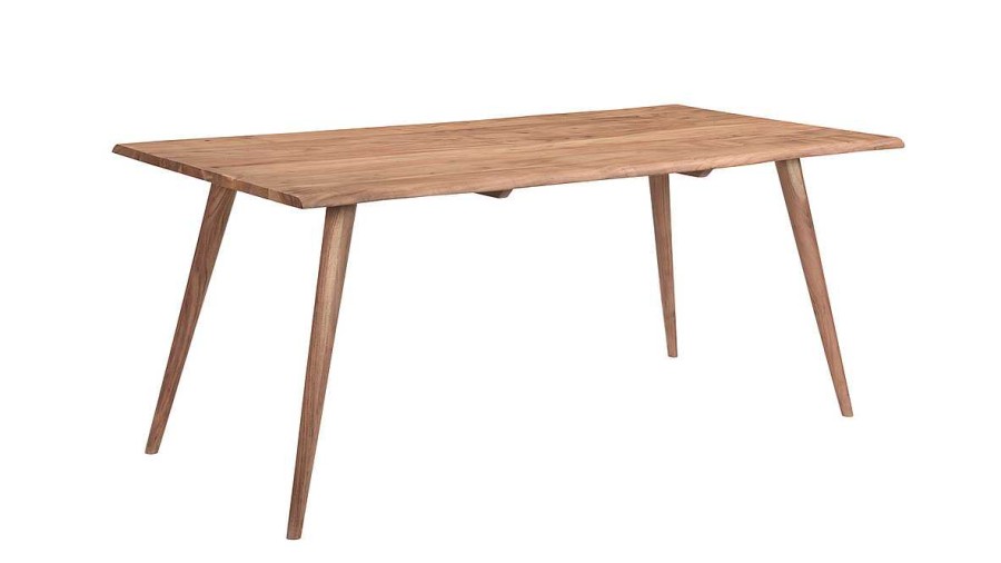 Table Miliboo Table Manger Fixe | Table Manger Rectangulaire En Bois Massif L175 Cm Savana