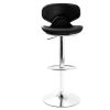 Chaise & Tabouret Miliboo Tabouret De Bar | Tabourets De Bar Design Noirs (Lot De 2) Pegase