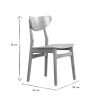 Chaise & Tabouret Miliboo Chaise Design | Chaises Scandinaves En Bois Clair Ch Ne Massif (Lot De 2) Maya