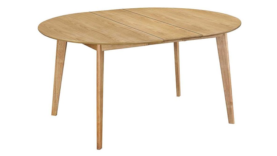 Table Miliboo Table Extensible | Table Manger Ronde Extensible Finition Ch Ne L120-150 Cm Leena