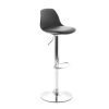 Chaise & Tabouret Miliboo Tabouret De Bar | Lot De 2 Tabourets De Bar Design Noirs Steevy