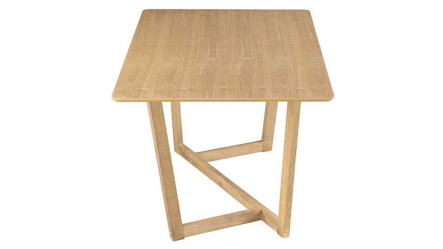 Table Miliboo Table Manger Fixe | Table Design Rectangulaire En Bois Clair L150 Cm Kouk