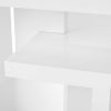 Table Miliboo | Table D'Appoint Design Blanc Laqu L50 Cm Halton