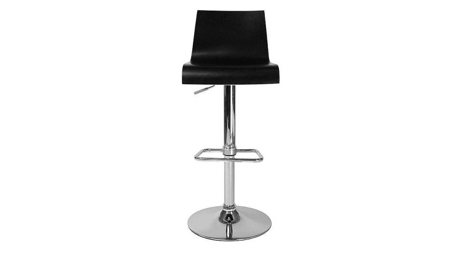 Chaise & Tabouret Miliboo Tabouret De Bar | Tabouret De Bar / Cuisine Noir Moderne Newsurf (Lot De 2)