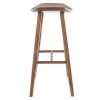 Chaise & Tabouret Miliboo Tabouret De Bar | Tabouret De Bar Design Noyer H72 Cm Demory