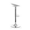 Chaise & Tabouret Miliboo Tabouret De Bar | Tabourets De Bar Design Blanc (Lot De 2) Phenix