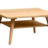 Table Miliboo | Table Basse Carr E Bois Manguier Massif Grav E L80 Cm Rubia