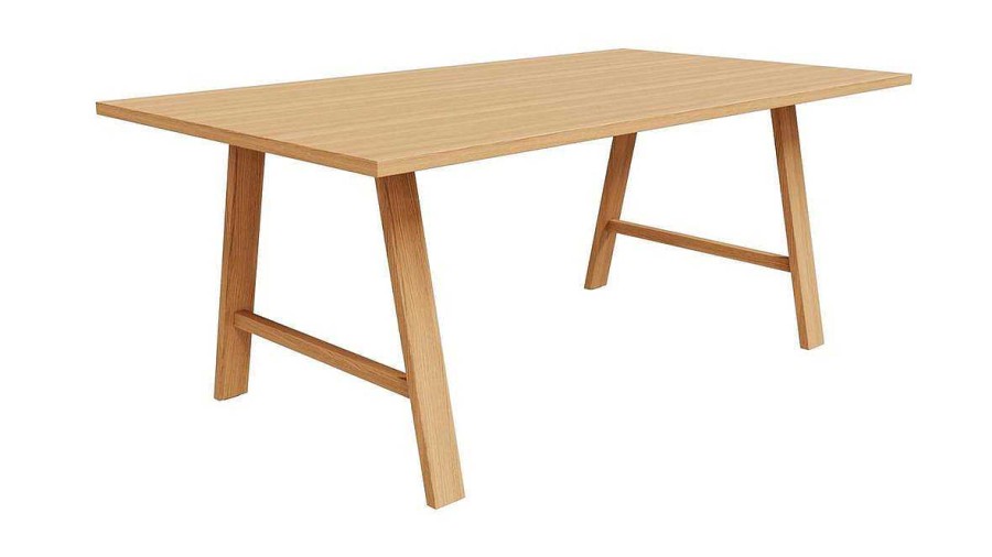 Table Miliboo Table Manger Fixe | Table Manger Rectangulaire Bois Ch Ne L180 Cm Saule