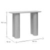 Table Miliboo | Console Design En Bois Clair L100 Cm Foleen