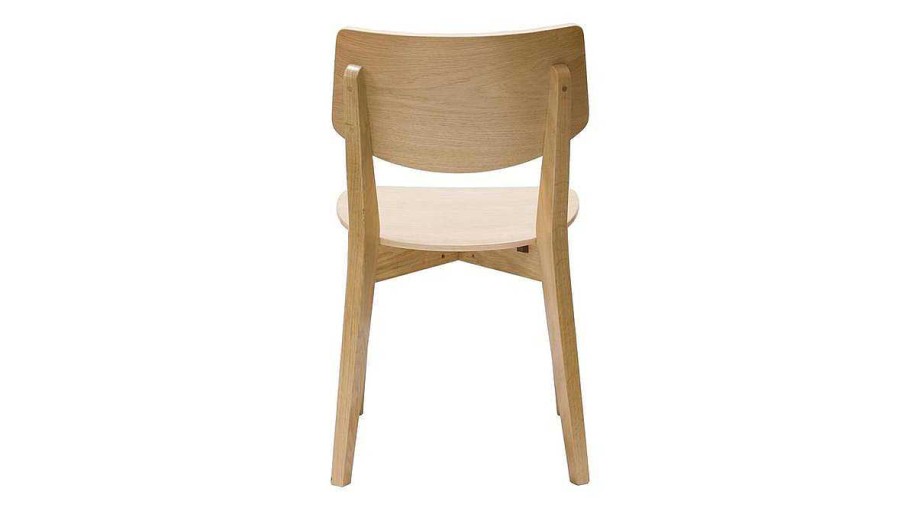 Chaise & Tabouret Miliboo Chaise Design | Chaises Vintage En Bois Clair Ch Ne (Lot De 2) Avea