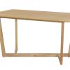 Table Miliboo Table Manger Fixe | Table Design Rectangulaire En Bois Clair L150 Cm Kouk