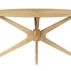 Table Miliboo Table Manger Fixe | Table Manger Design Ovale Ch Ne L160 Cm Dielli