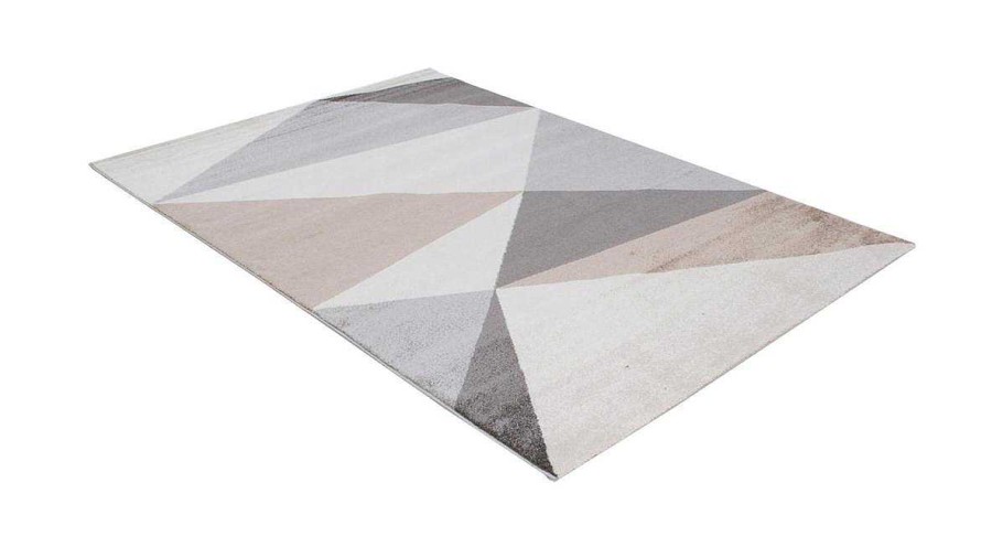 D Co Miliboo | Tapis Design Blanc, Beige Et Gris 160 X 230 Cm Tapezi