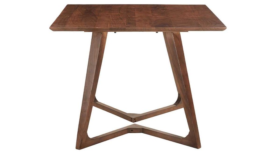 Table Miliboo Table Manger Fixe | Table Design Carr E En Bois Massif L100 Cm Bandol