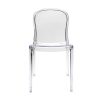 Chaise & Tabouret Miliboo Chaise Design | Chaises Empilables Design Transparentes (Lot De 2) Thalysse