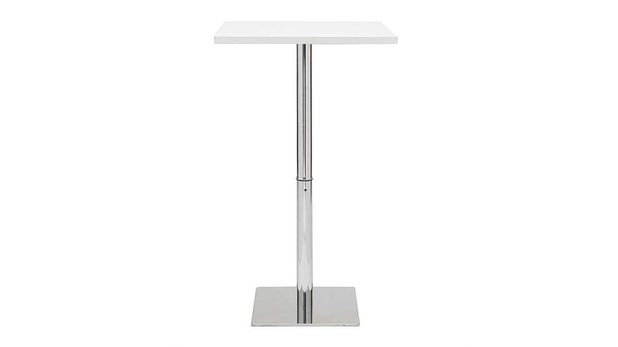 Table Miliboo | Table De Bar Design Carr E Blanche L60 Cm Jack