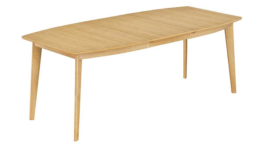 Table Miliboo Table Extensible | Table Manger Extensible Scandinave En Bois Clair L150-200 Leena