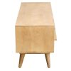 Rangement Miliboo Meuble Tv Design | Meuble Tv Ethnique En Bois Manguier Massif Grav L130 Cm Kaffir