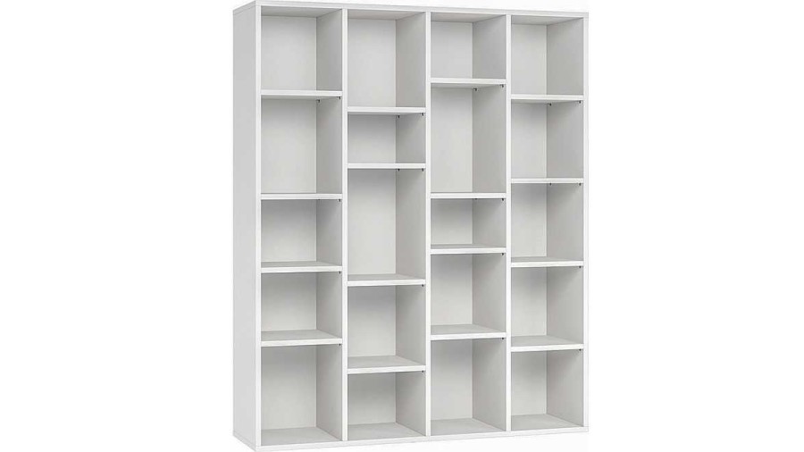 Bureau Miliboo | Biblioth Que Design En Bois Blanc L149 Cm Rythm