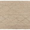 D Co Miliboo | Tapis En Jute Tiss Main Avec Motifs Losanges 160 X 230 Cm Rafi