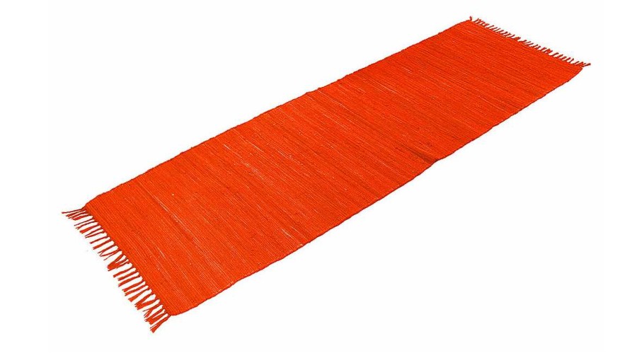 D Co Miliboo | Tapis De Couloir Coloris Orange 60 X 200 Cm Aubagne