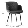 Chaise & Tabouret Miliboo Chaise Design | Chaise Design Noir, Bois Fonc Et M Tal Lucien