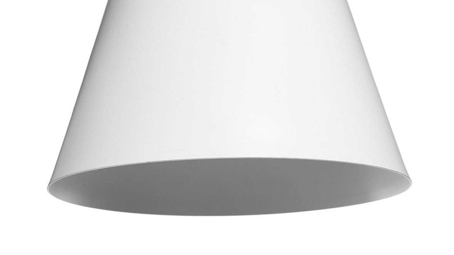 Luminaire Miliboo | Suspension Design En M Tal Blanc D40 Cm Corola L