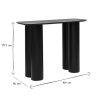 Table Miliboo | Console Design En Bois Noir L100 Cm Foleen