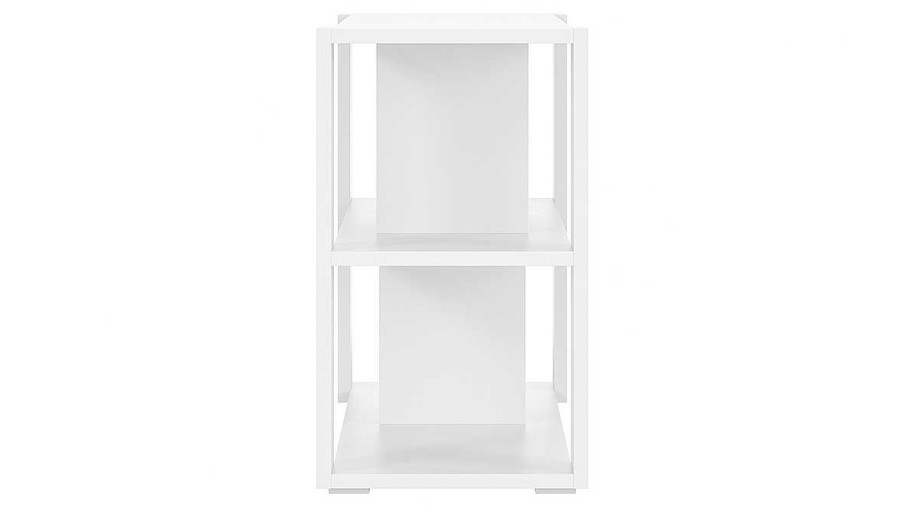 Bureau Miliboo | Biblioth Que Basse Design Blanche L168 Cm Musso