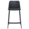 Chaise & Tabouret Miliboo Tabouret De Bar | Tabourets De Bar Design Noirs H66 Cm (Lot De 2) Arsene