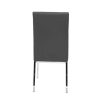 Chaise & Tabouret Miliboo Chaise Design | Chaises Design Gris Et M Tal Acier Chrom (Lot De 2) Simea