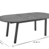 Jardin Miliboo | Table De Jardin Extensible Rallonges Int Gr Es En Bois Massif L160-210 Cm Mayel