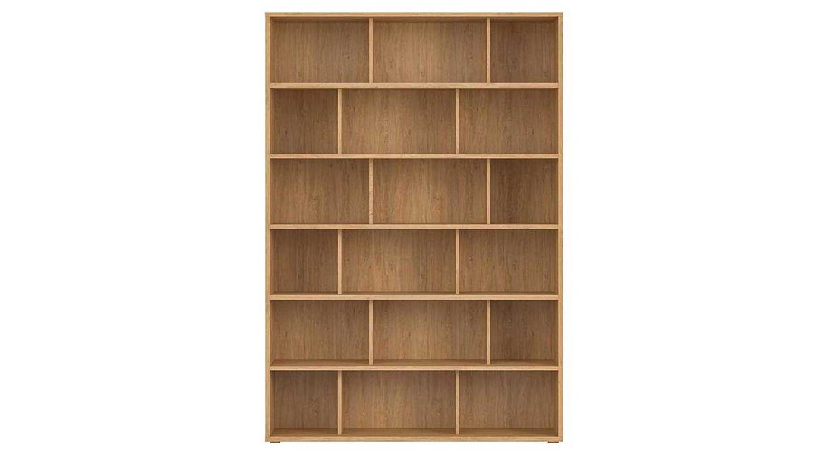 Bureau Miliboo | Biblioth Que Scandinave Finition Bois Clair Ch Ne L140 Cm Epure