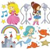 Enfant Miliboo | Stickers Princesse Et Sir Ne 30X30Cm