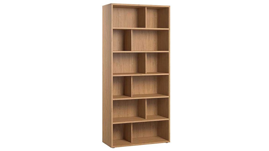 Bureau Miliboo | Biblioth Que Design Finition Bois Clair Ch Ne L92 Cm Epure