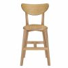 Chaise & Tabouret Miliboo Tabouret De Bar | Tabourets De Bar Scandinaves Finition Ch Ne H65 Cm (Lot De 2) Leena