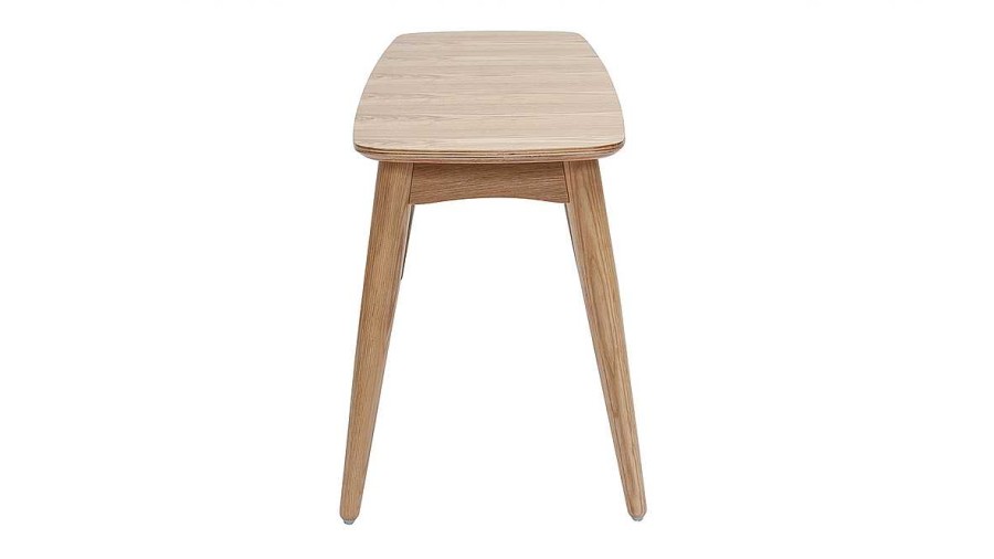 Chaise & Tabouret Miliboo Chaise En Bois | Banc Scandinave Bois Clair L130 Cm Nordeco