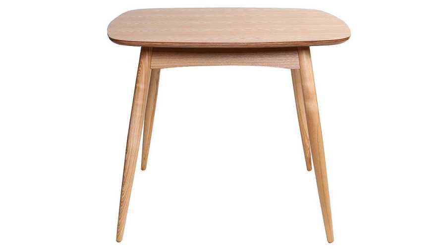 Table Miliboo Table Manger Fixe | Table Manger Scandinave Carr E Fr Ne Naturel L90 Cm Baltik