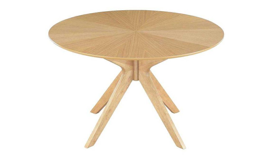 Table Miliboo Table Manger Fixe | Table Manger Design Ronde Ch Ne D120 Cm Dielli