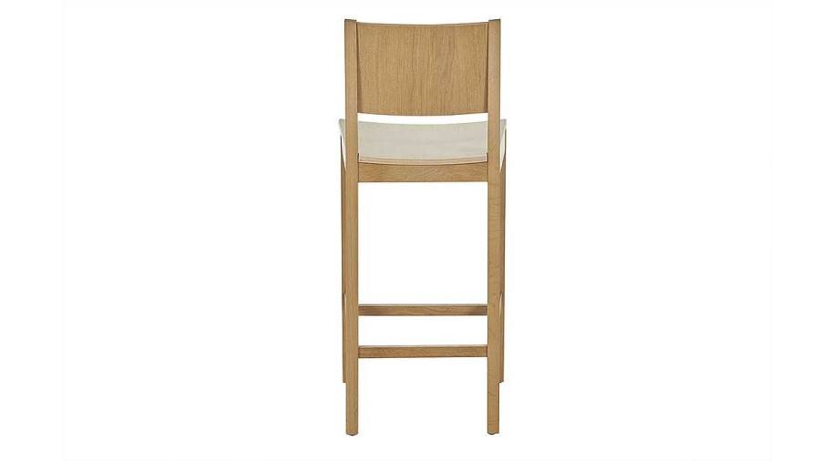 Chaise & Tabouret Miliboo Tabouret De Bar | Tabouret De Bar Scandinave Bois Ch Ne H65 Cm Melvil