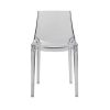 Chaise & Tabouret Miliboo Chaise Design | Chaises Design Empilables Transparentes Int Rieur - Ext Rieur (Lot De 2) Yzel