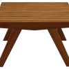 Jardin Miliboo | Table Basse De Jardin En Bois Massif L65 Cm Tidak