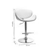 Chaise & Tabouret Miliboo Tabouret De Bar | Tabouret De Bar Design Blanc Et Bois Clair Walnut