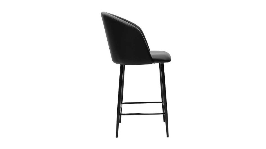 Chaise & Tabouret Miliboo Tabouret De Bar | Tabouret De Bar Design Noirs H68 Cm Vanity