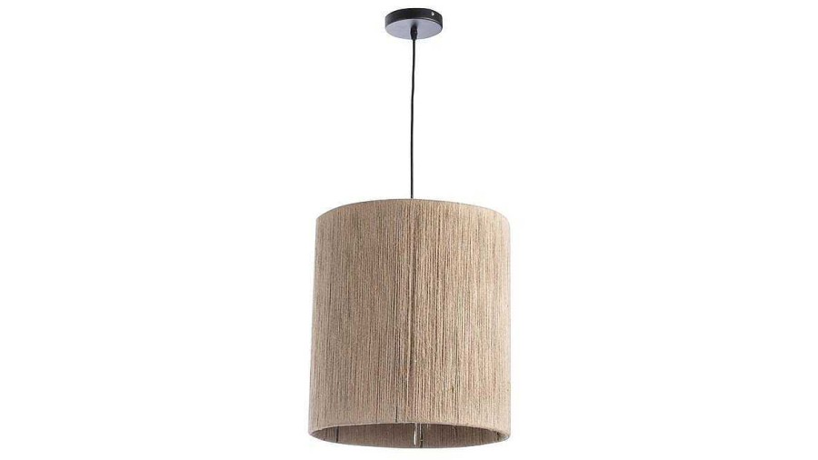 Luminaire Miliboo | Suspension En Corde Naturelle D38 Cm Halo