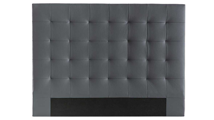 Chambre Miliboo | T Te De Lit Capitonn E Gris Fonc L160 Cm Halciona