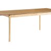 Table Miliboo Table Extensible | Table Extensible Rallonges Int Gr Es Rectangulaire En Bois Clair Fr Ne L160-210 Cm Bonavista